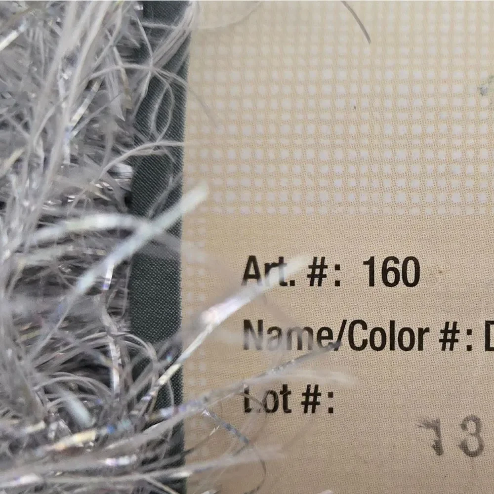 Yarn Bee Gilt Eyelash Holographics Yarn 2 Skeins DIAMOND
